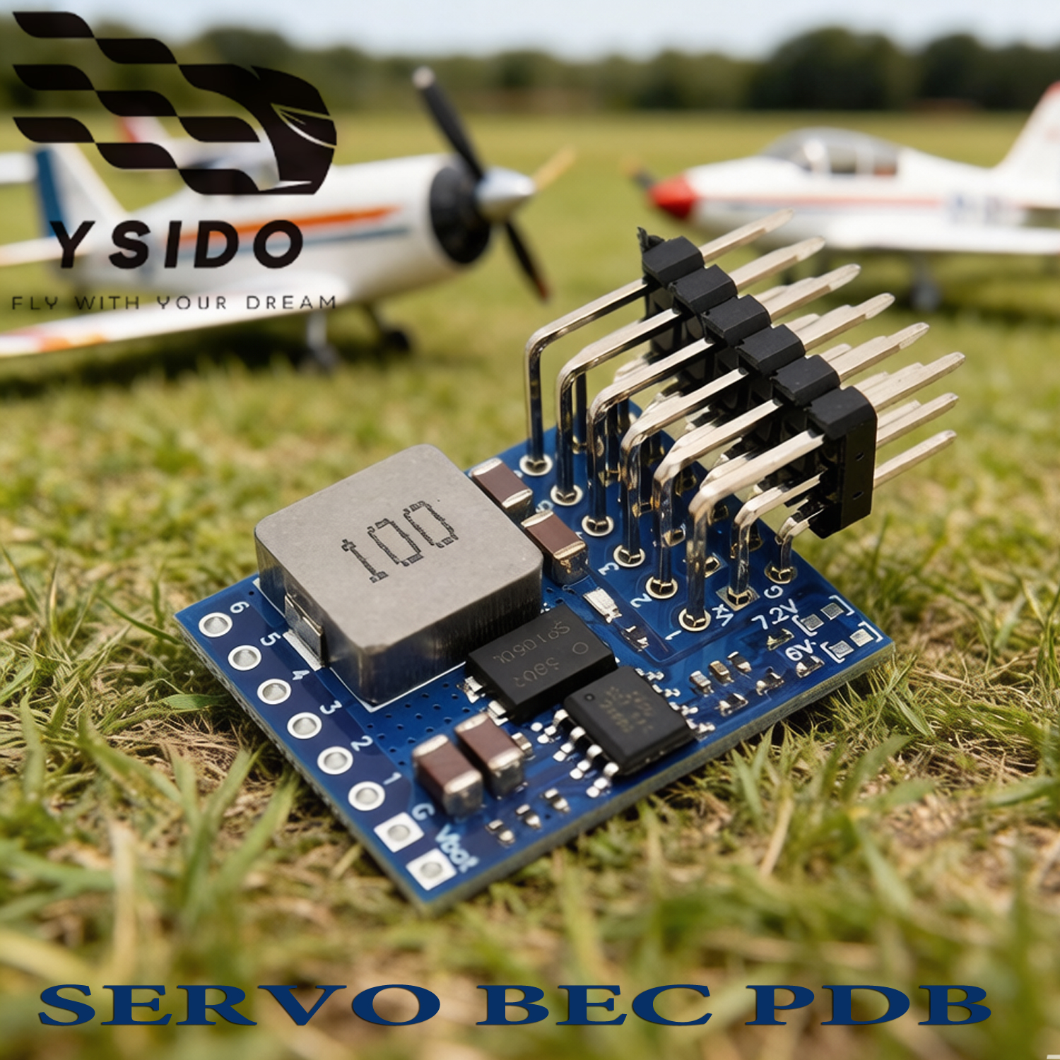 Drone Power Distribution Board - YSIDO 4A BEC SERVO PDB 5.5-36V