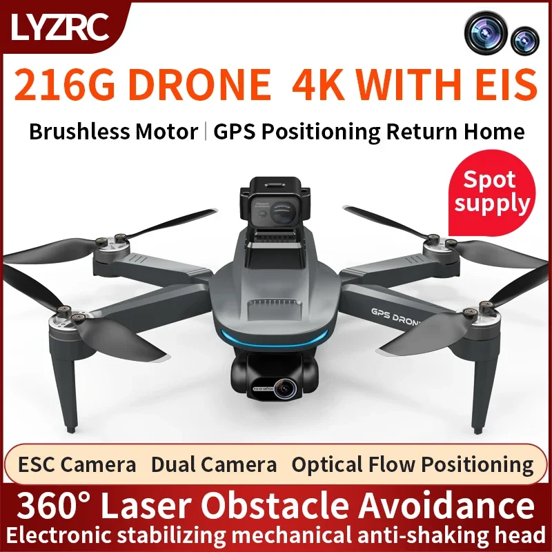 L200 PRO MAX Drone 4K 2-Axis P - Drone Gimbal ulasan dan harga