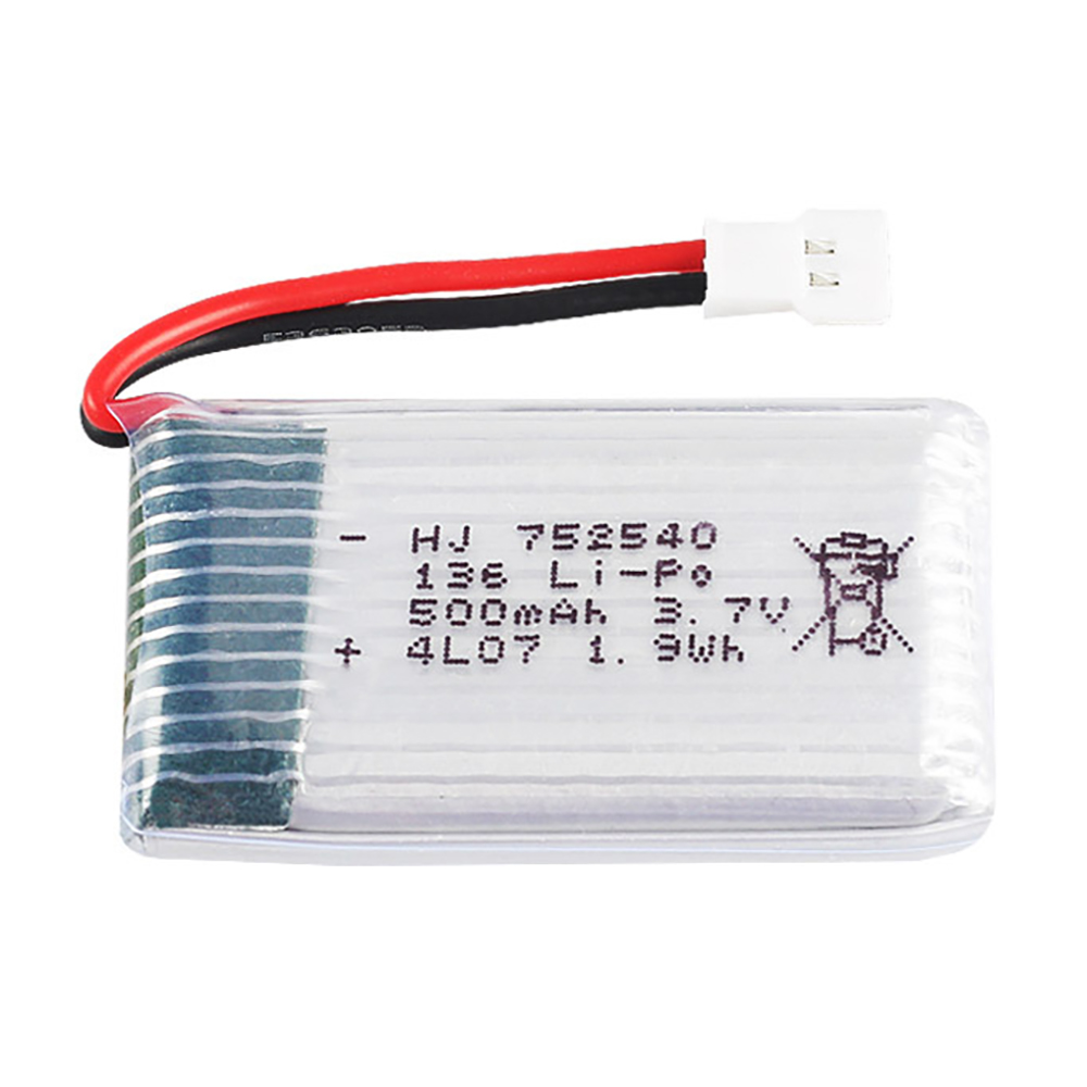 3.7V 500mAh 752540 Lipo Batter - Drone Charger ulasan dan harga