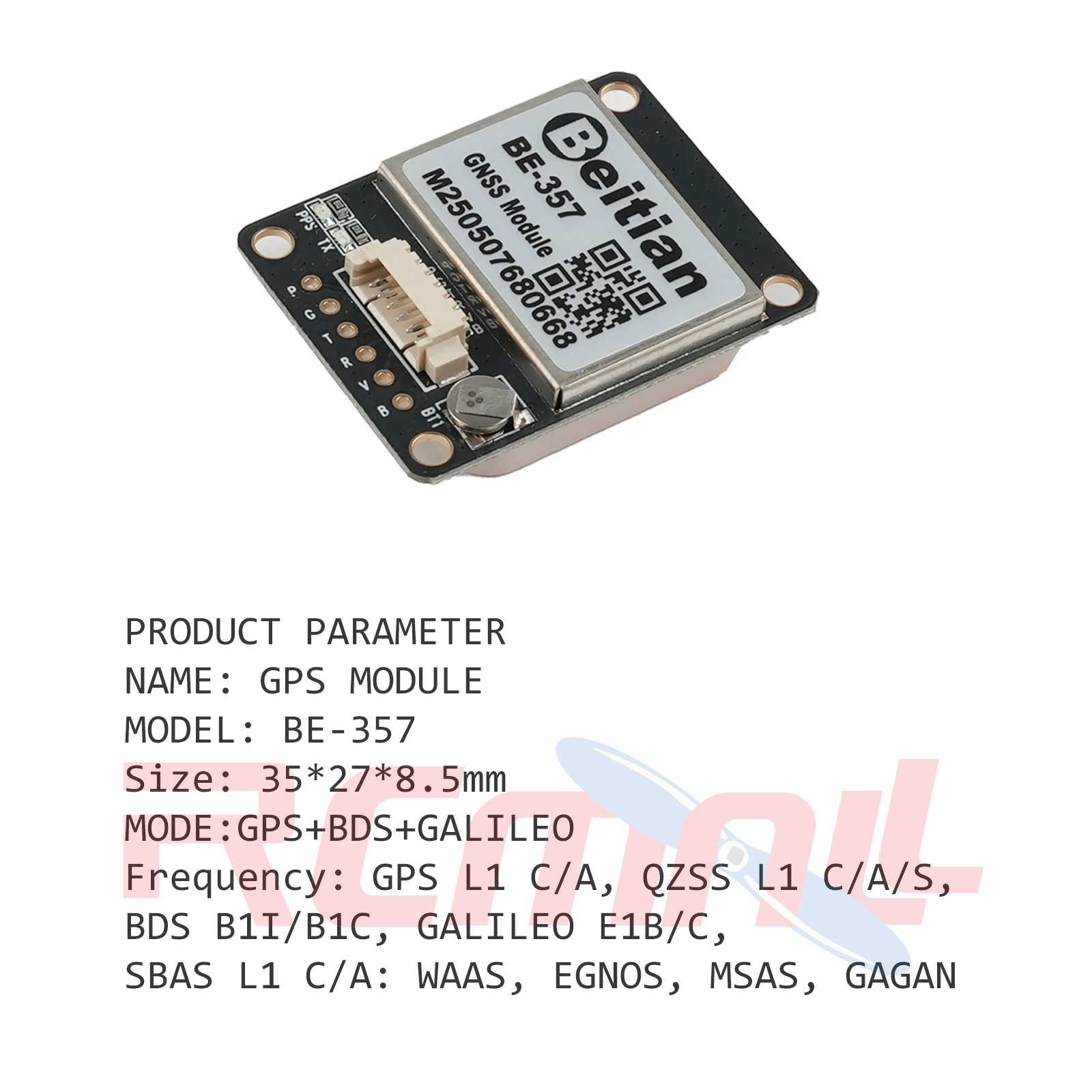 10PCS/LOT Beitian BE-357 BE357 - Drone Gps Module ulasan dan harga