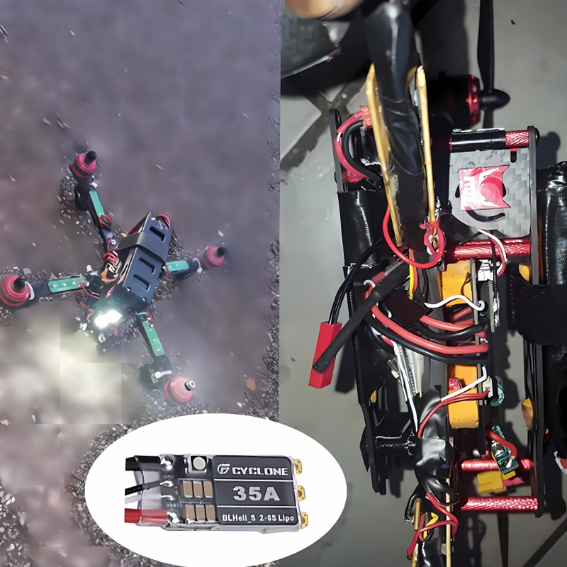 Cyclone 35A BLHeli_S ESC - Hig - Drone Esc ulasan dan harga