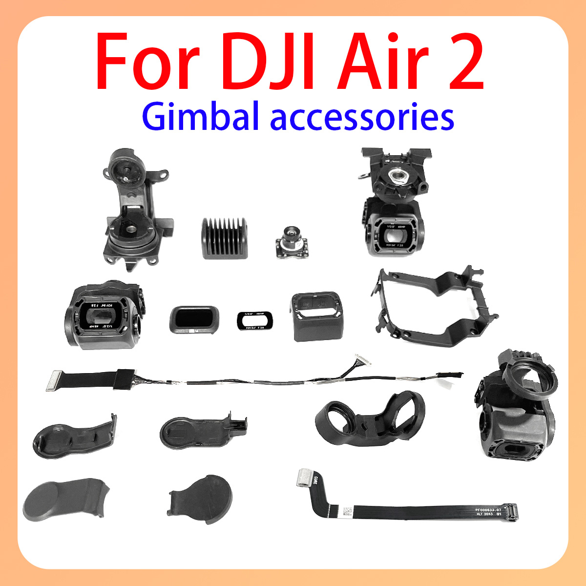Original Mavic Air2 gimbal arm - Drone Arm ulasan dan harga