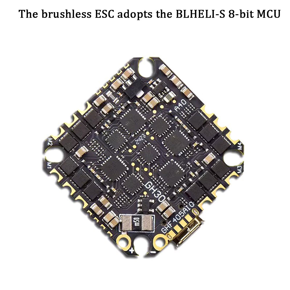 JHEMCU GHF405AIO-HD 40A AIO Fl - Drone Esc ulasan dan harga