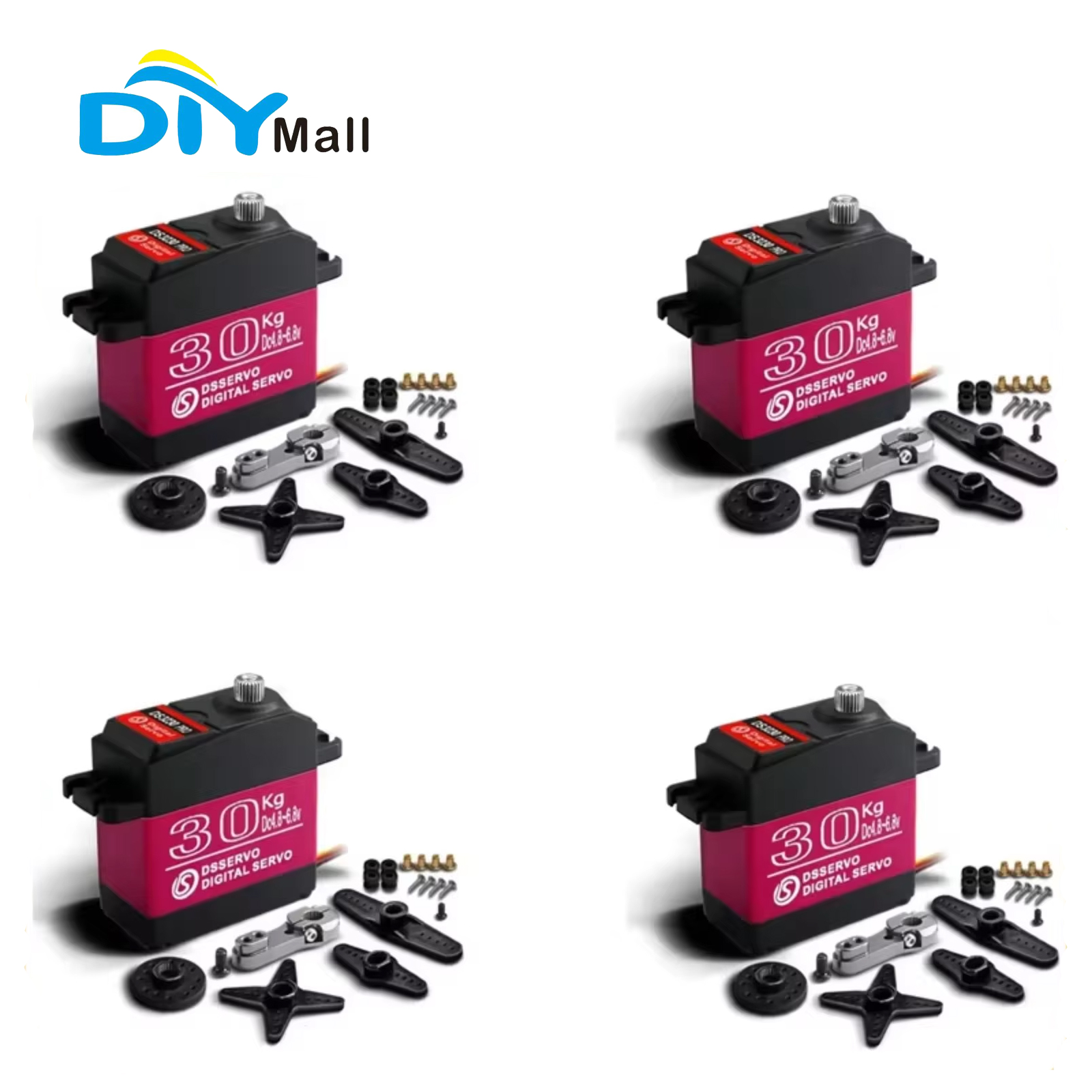 4Pcs DS3230PRO 30KG Digital Se - Drone Arm ulasan dan harga