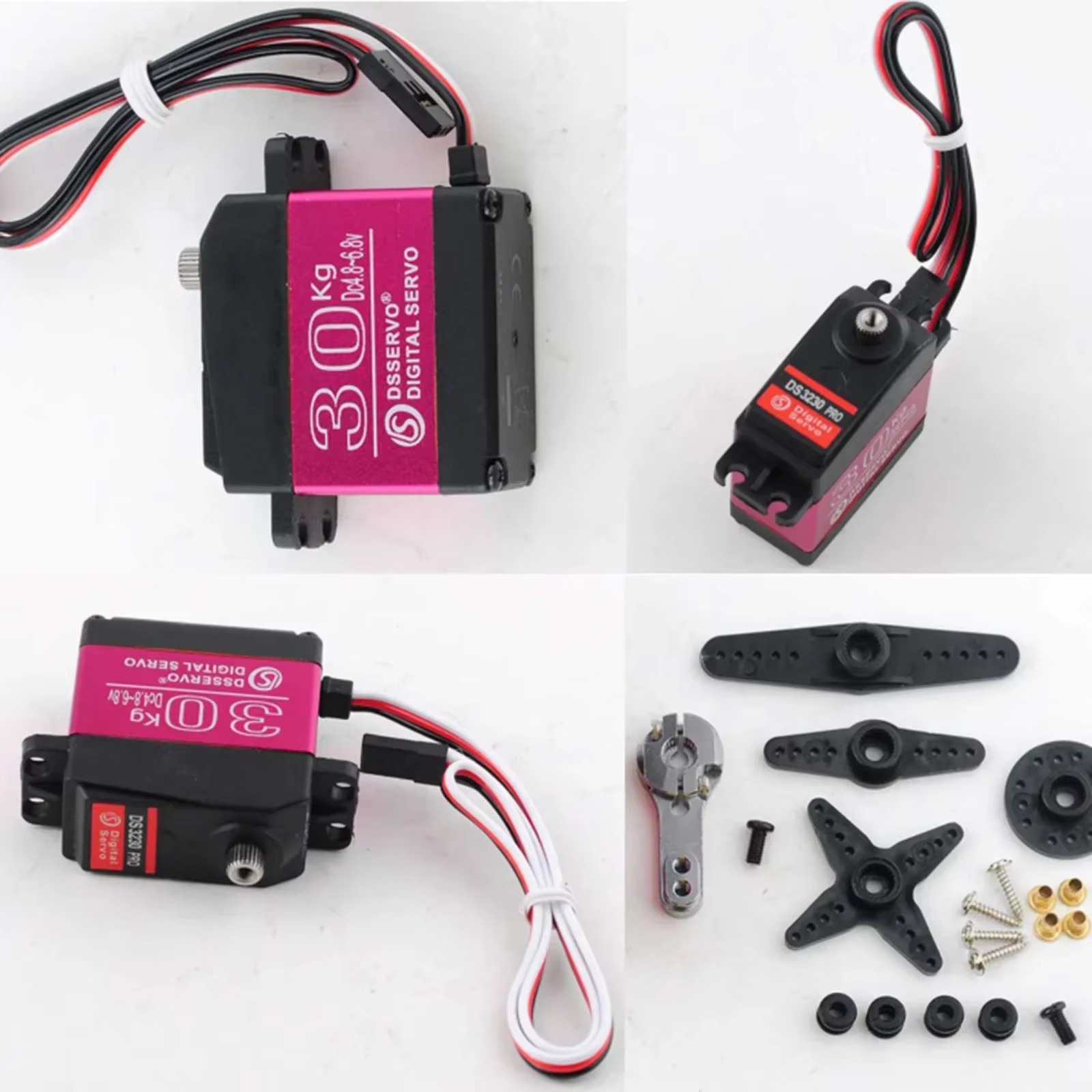 4Pcs DS3230PRO 30KG Digital Se - Drone Arm ulasan dan harga