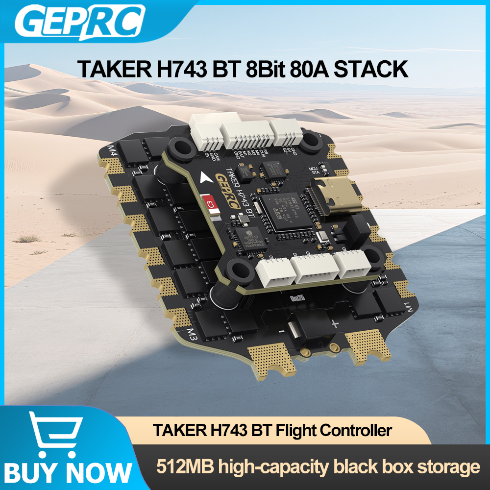 GEPRC TAKER H743 BT 8Bit 80A S - Drone Esc ulasan dan harga