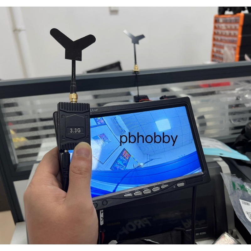 3.3GHz FPV VTX/VRX  3W Analog  - Drone Transmitter ulasan dan harga