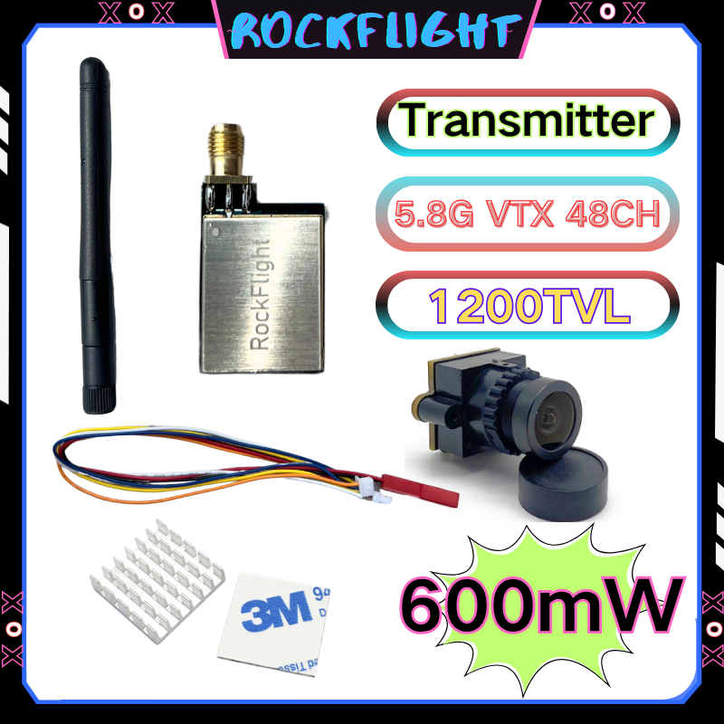 5.8GHz 48CH launcher 600mW Vid - Drone Frame ulasan dan harga