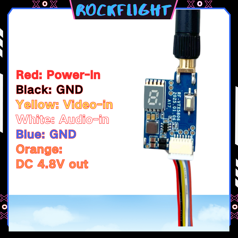 5.8GHz 48CH launcher 600mW Vid - Drone Frame ulasan dan harga
