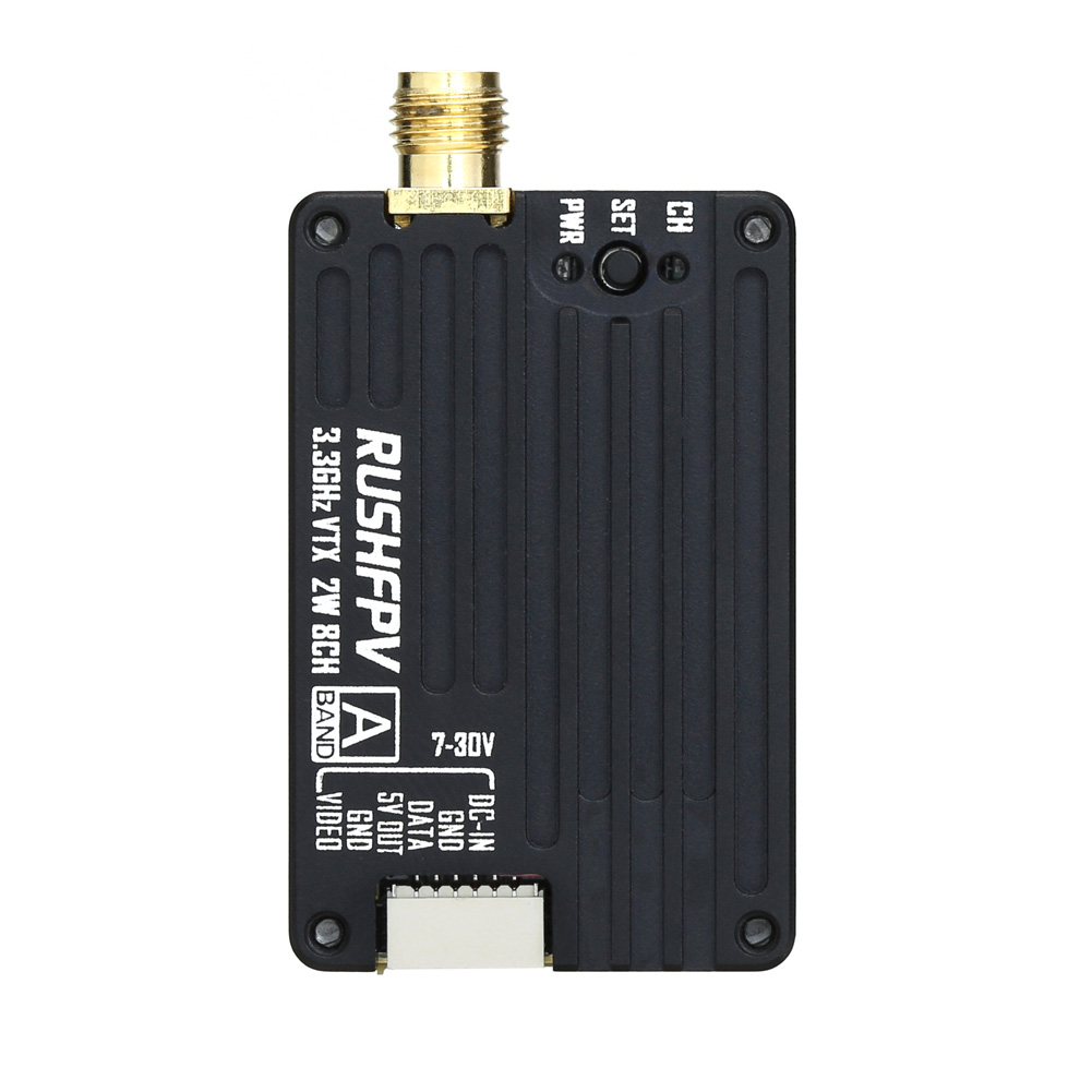 RUSHFPV 3.3G 2W VTX Transmitte - Drone Receiver ulasan dan harga
