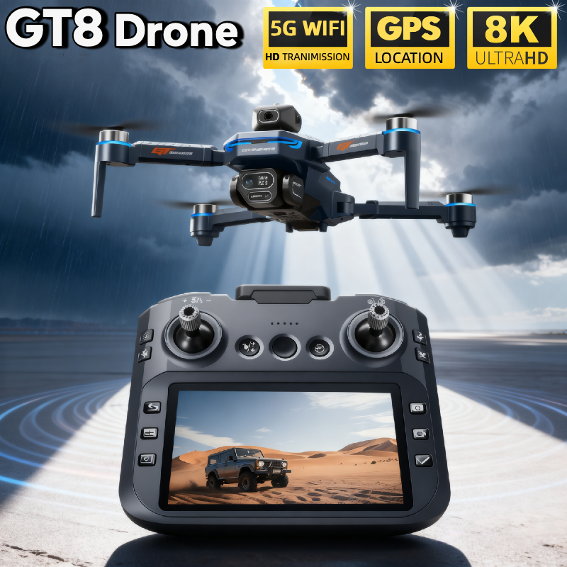 For Genuine GT8 Drone 4K Profe - Drone Gps Mount ulasan dan harga
