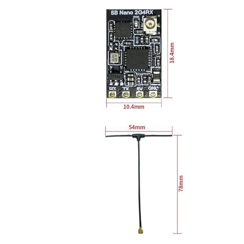 SpeedyBee Nano 2.4G ExpressLRS - Drone Receiver ulasan dan harga