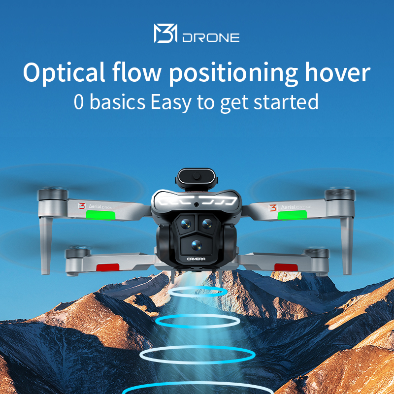 M3 Professional Drone 4K HD Ae - Drone Gimbal ulasan dan harga