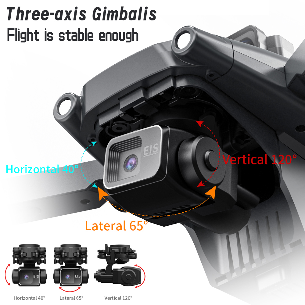 L600 MAX GPS Drone Professiona - Drone Gimbal ulasan dan harga