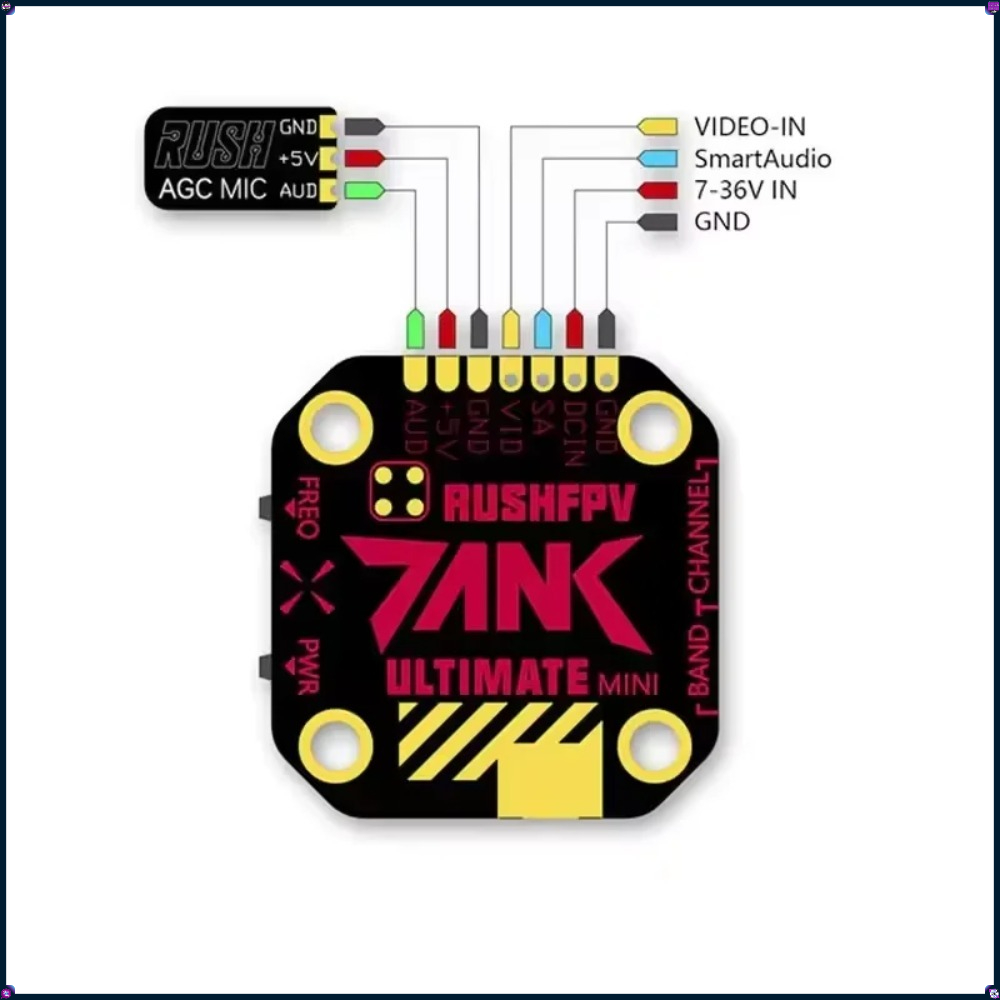 Rush Cherry FPV Stubby Antenna - Drone Receiver ulasan dan harga