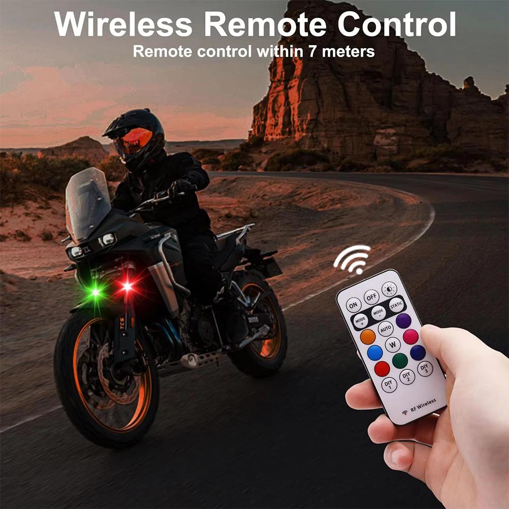 Wireless Remote Control Strobe - Drone Led Light ulasan dan harga