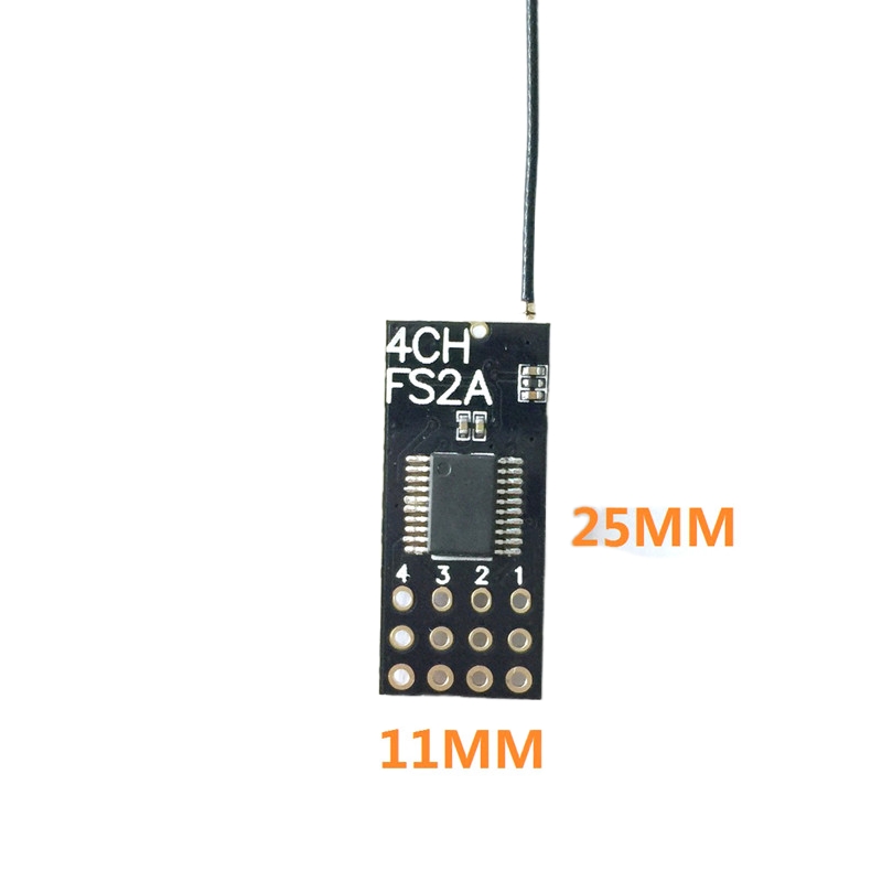 Flysky FS2A Mini Receiver 4CH  - Drone Battery ulasan dan harga