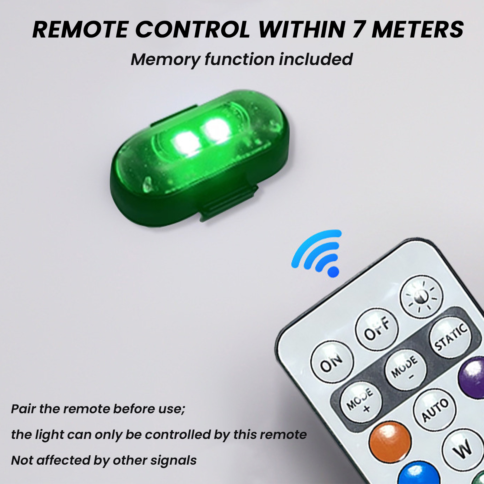 2/4/6PCS Wireless LED Strobe L - Drone Led Light ulasan dan harga