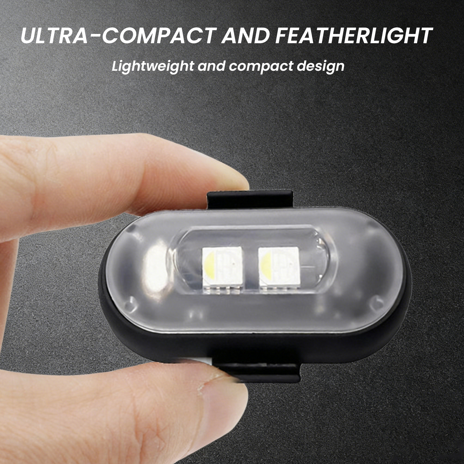 2/4/6PCS Wireless LED Strobe L - Drone Led Light ulasan dan harga