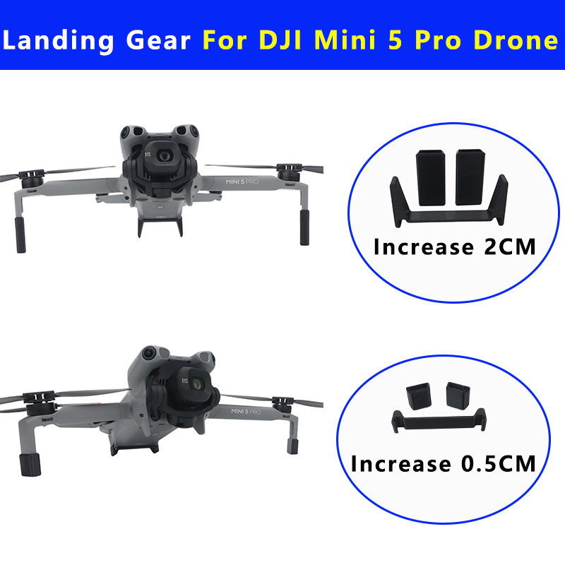 Landing Gear For DJI Mini 5 Pr - Drone Landing Gear ulasan dan harga