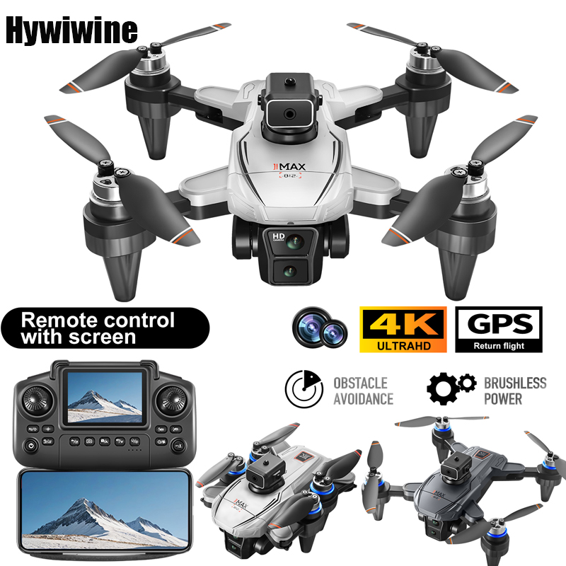 GPS RC Drone With Screen 4K Pr - Drone Gps Mount ulasan dan harga