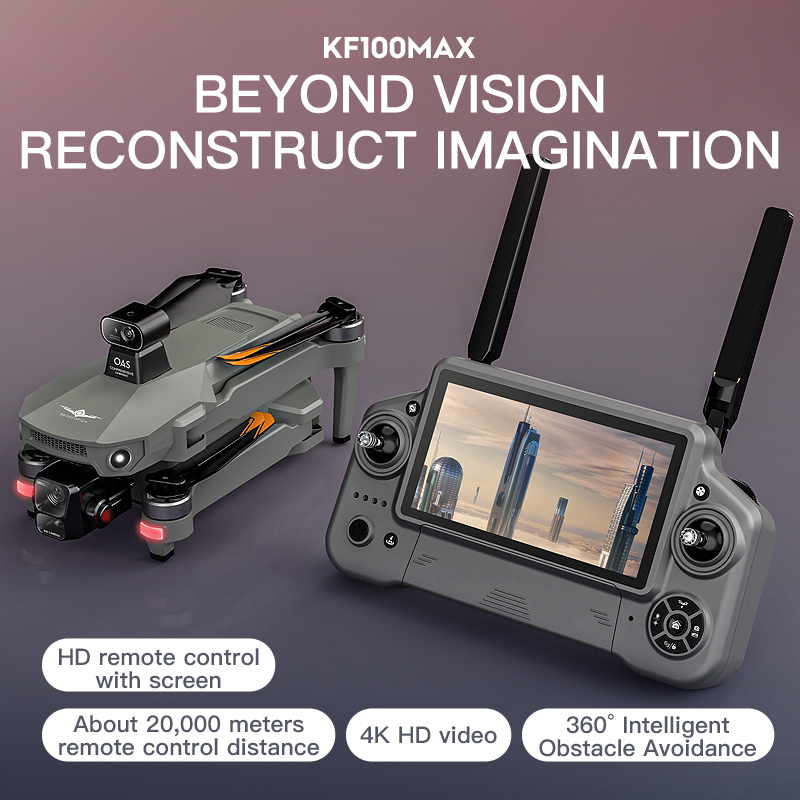 SJRC KF100 MAX 8K UHD Photo HD - Drone Gimbal ulasan dan harga