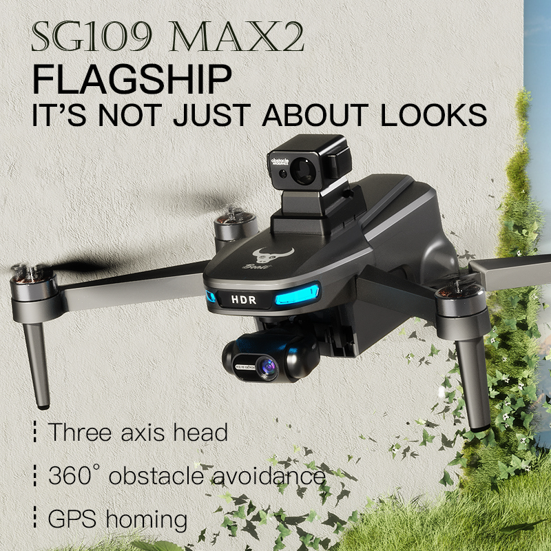 SG109 MAX2 Professional FPV 8K - Drone Gimbal ulasan dan harga