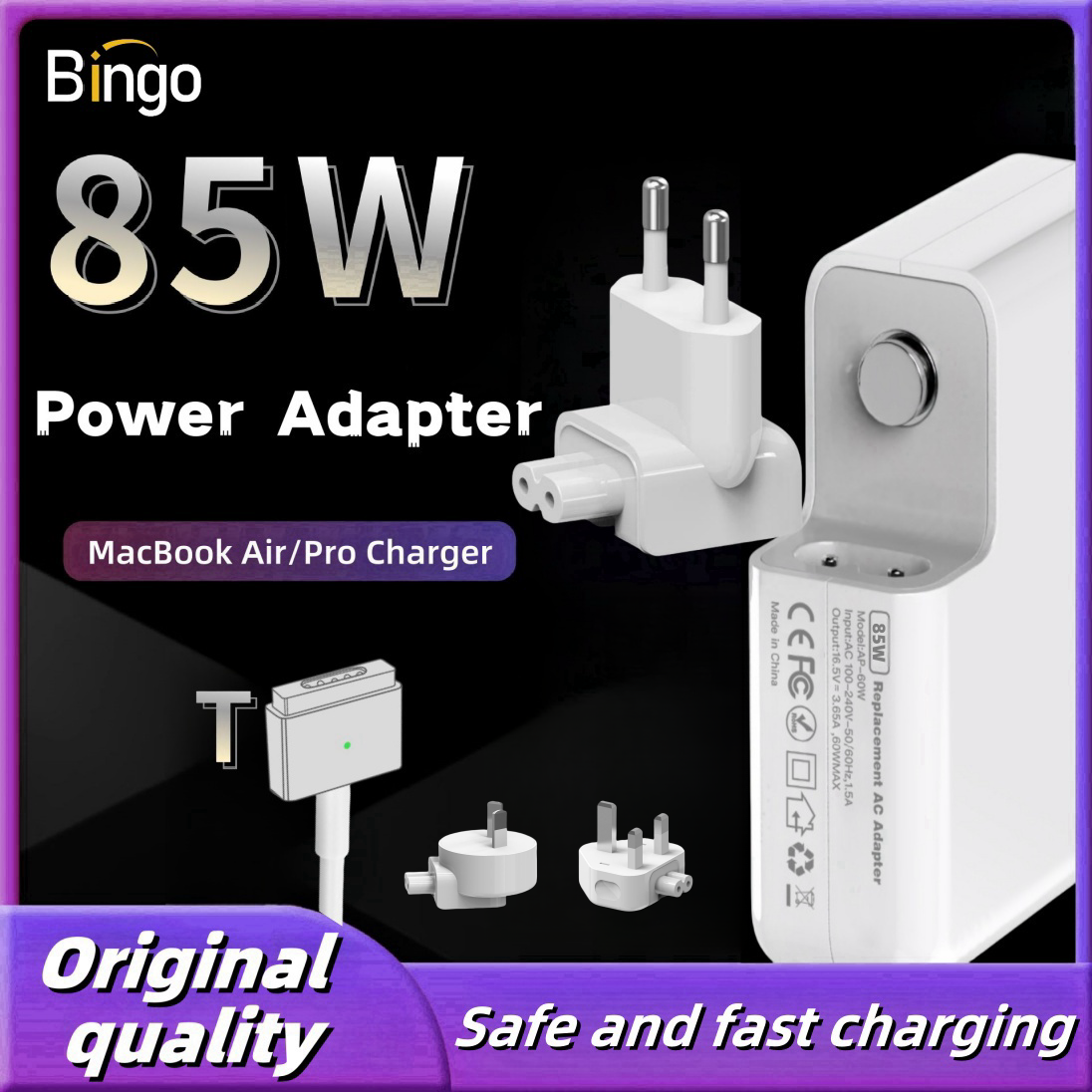 85W Magsafe 2 T Magnetic Charg - Drone Buzzer ulasan dan harga