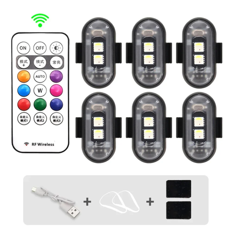 Wireless Remote Control LED St - Drone Led Light ulasan dan harga