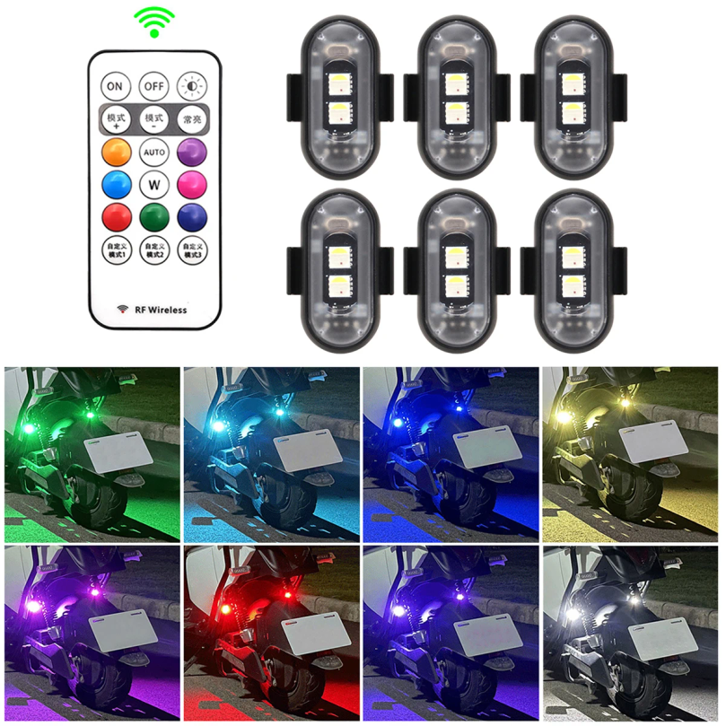 Wireless Remote Control LED St - Drone Led Light ulasan dan harga
