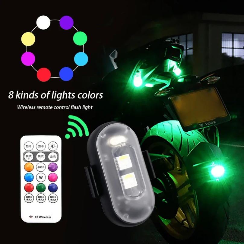 Wireless Remote Control LED St - Drone Led Light ulasan dan harga