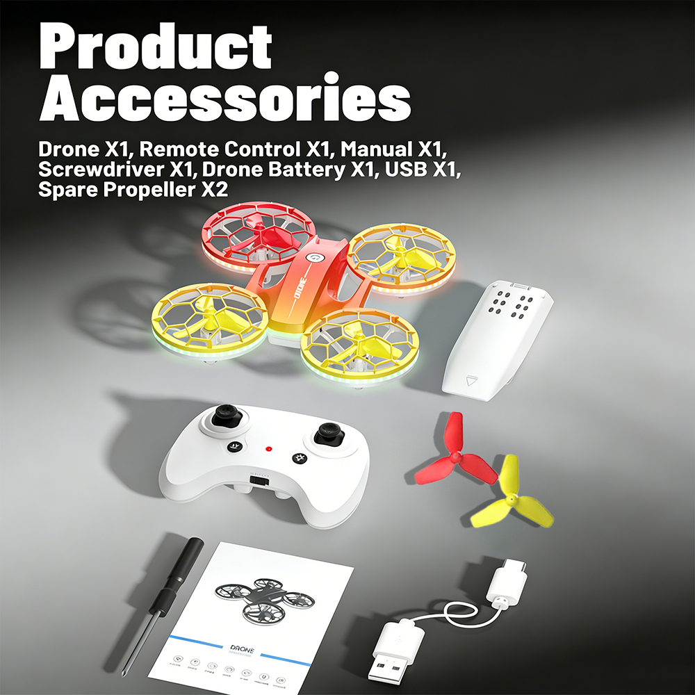 2026 New RC Drone for Kids One - Drone Led Light ulasan dan harga