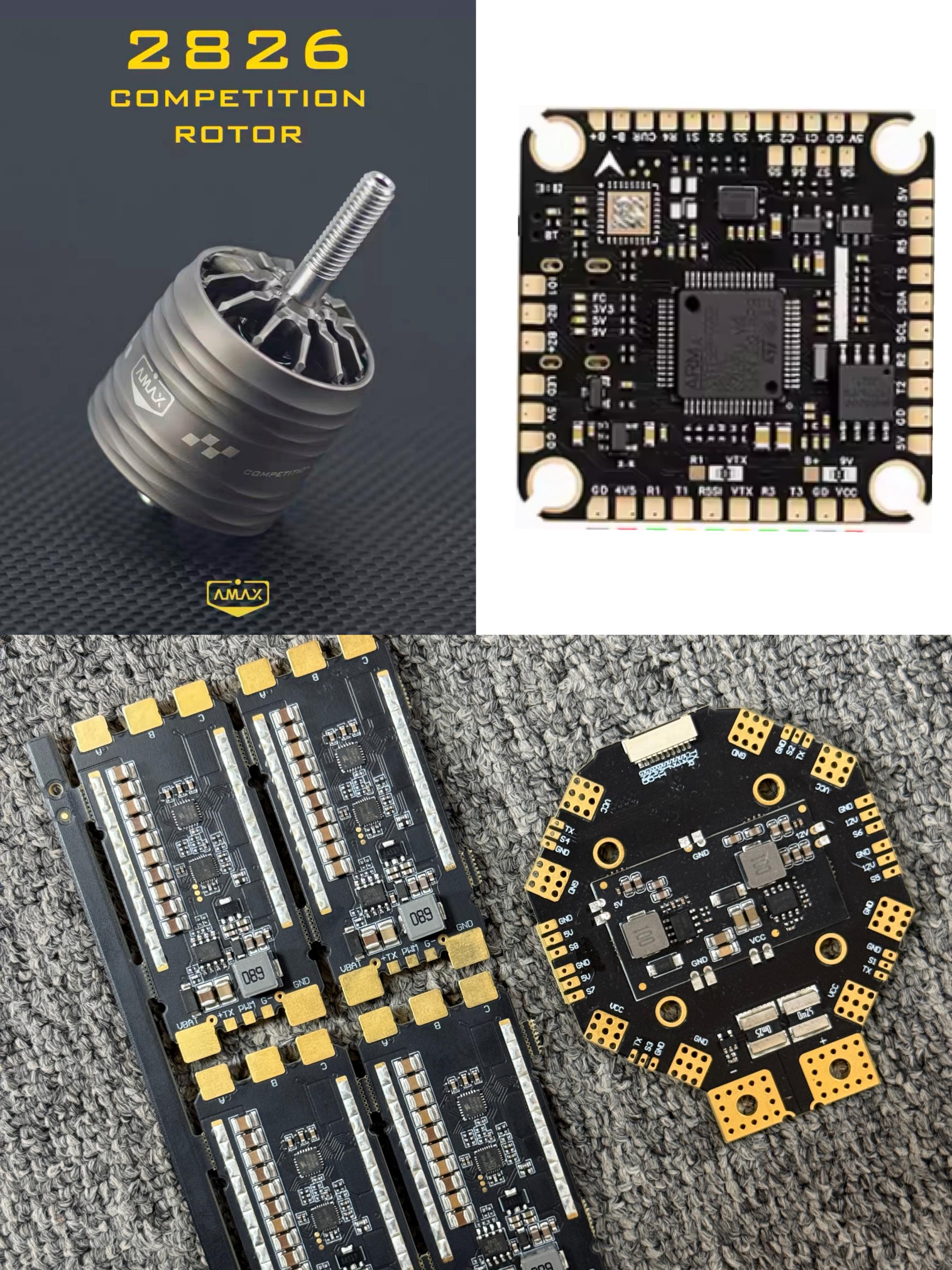 2826 800KV Brushless Motor 4PC - Drone Esc ulasan dan harga