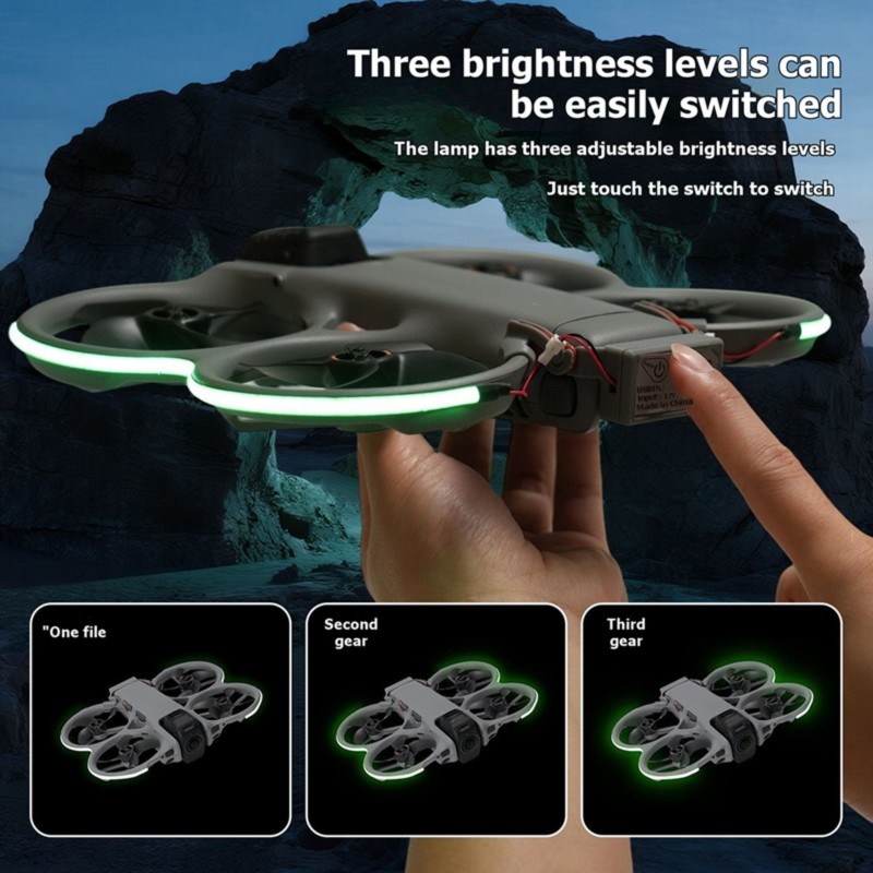 FULL-LED Light Strip For DJI A - Drone Led Light ulasan dan harga