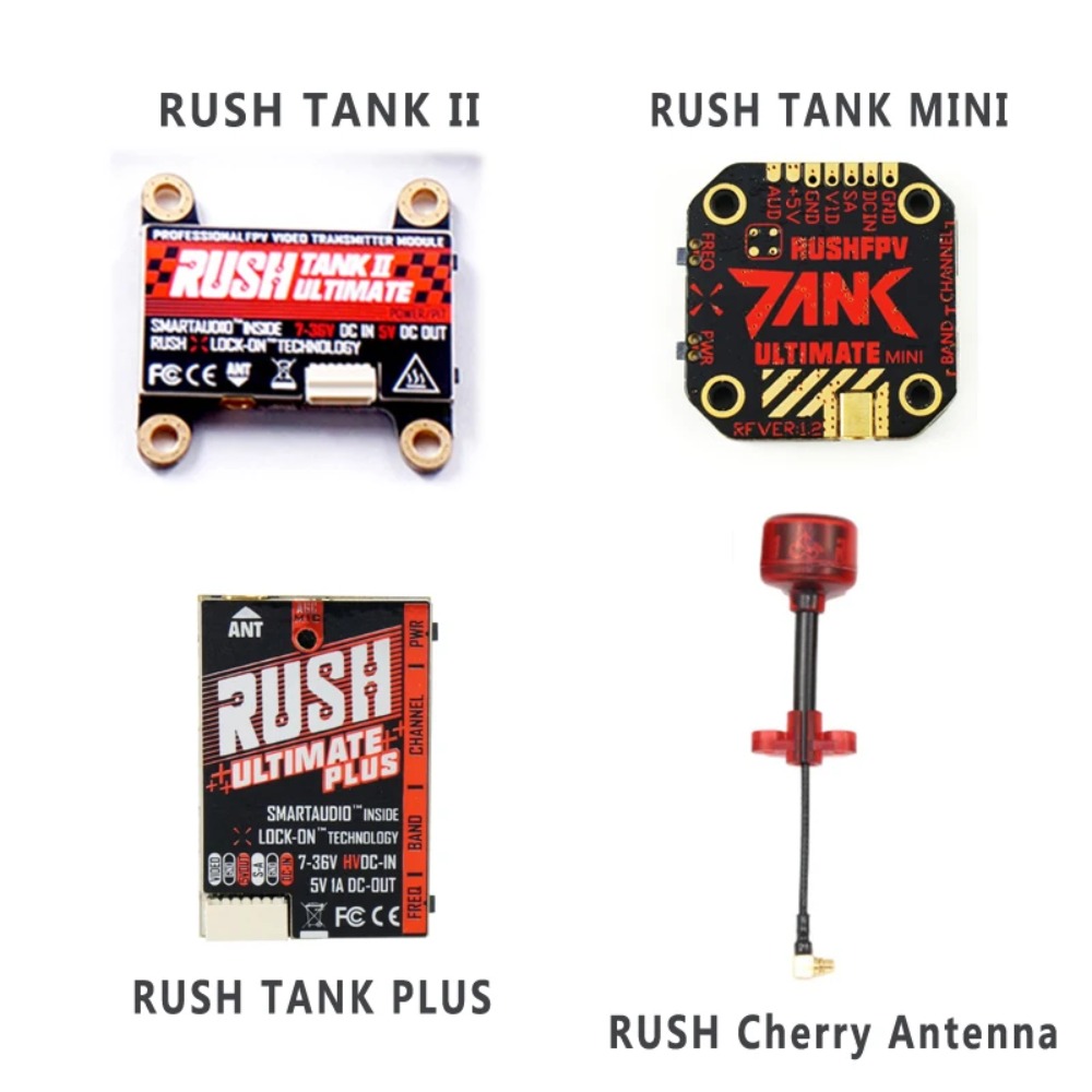 RUSH TANK Ultimate II/Mini/ PL - Drone Frame ulasan dan harga