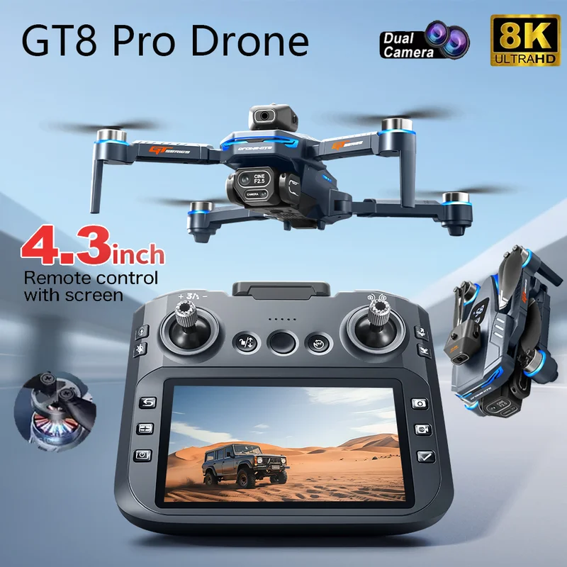 2026 New GT8 Drone GPS 8K Prof - Drone Gimbal ulasan dan harga