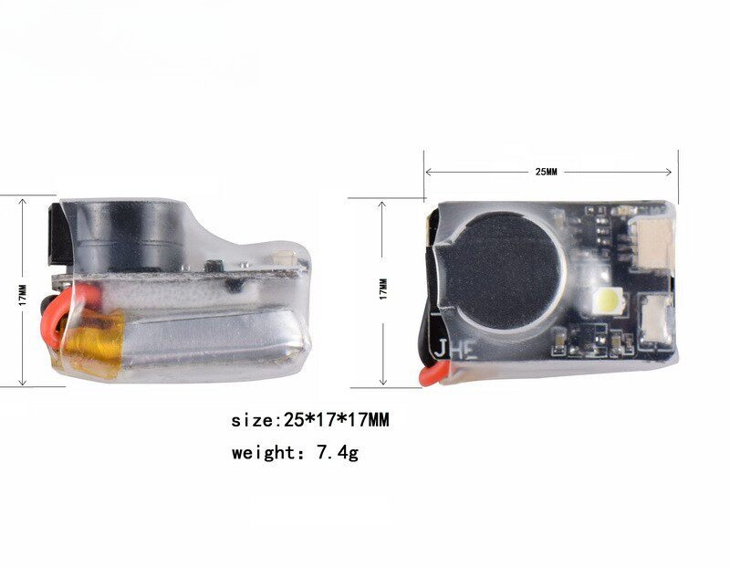J110dB Loud FPV Buzzer Lost Mo - Drone Buzzer ulasan dan harga