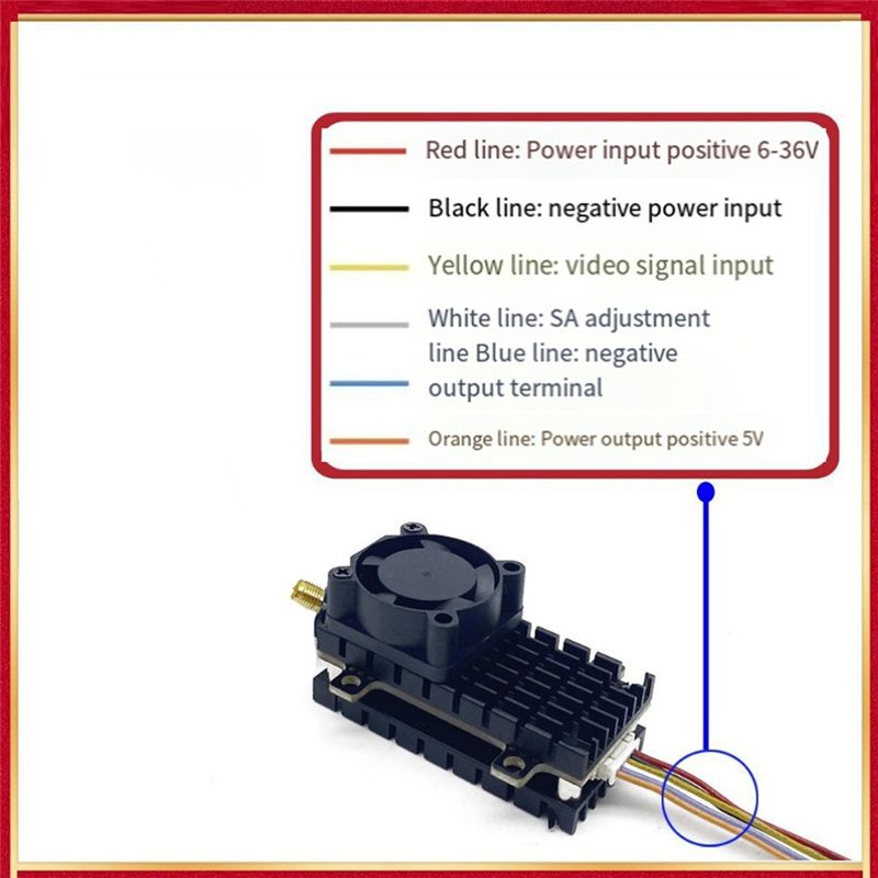 ABWE-Long Range 5.8Ghz 2W FPV  - Drone Transmitter ulasan dan harga