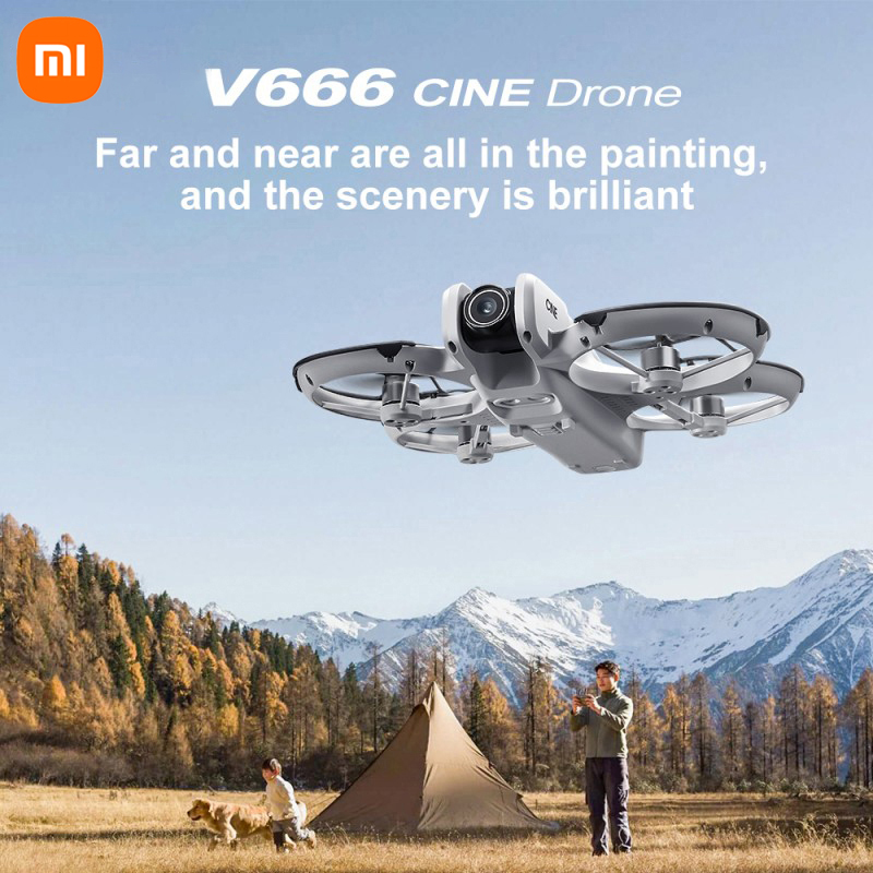 Xiaomi V666 Drone 8K Aerial HD - Drone Gimbal ulasan dan harga