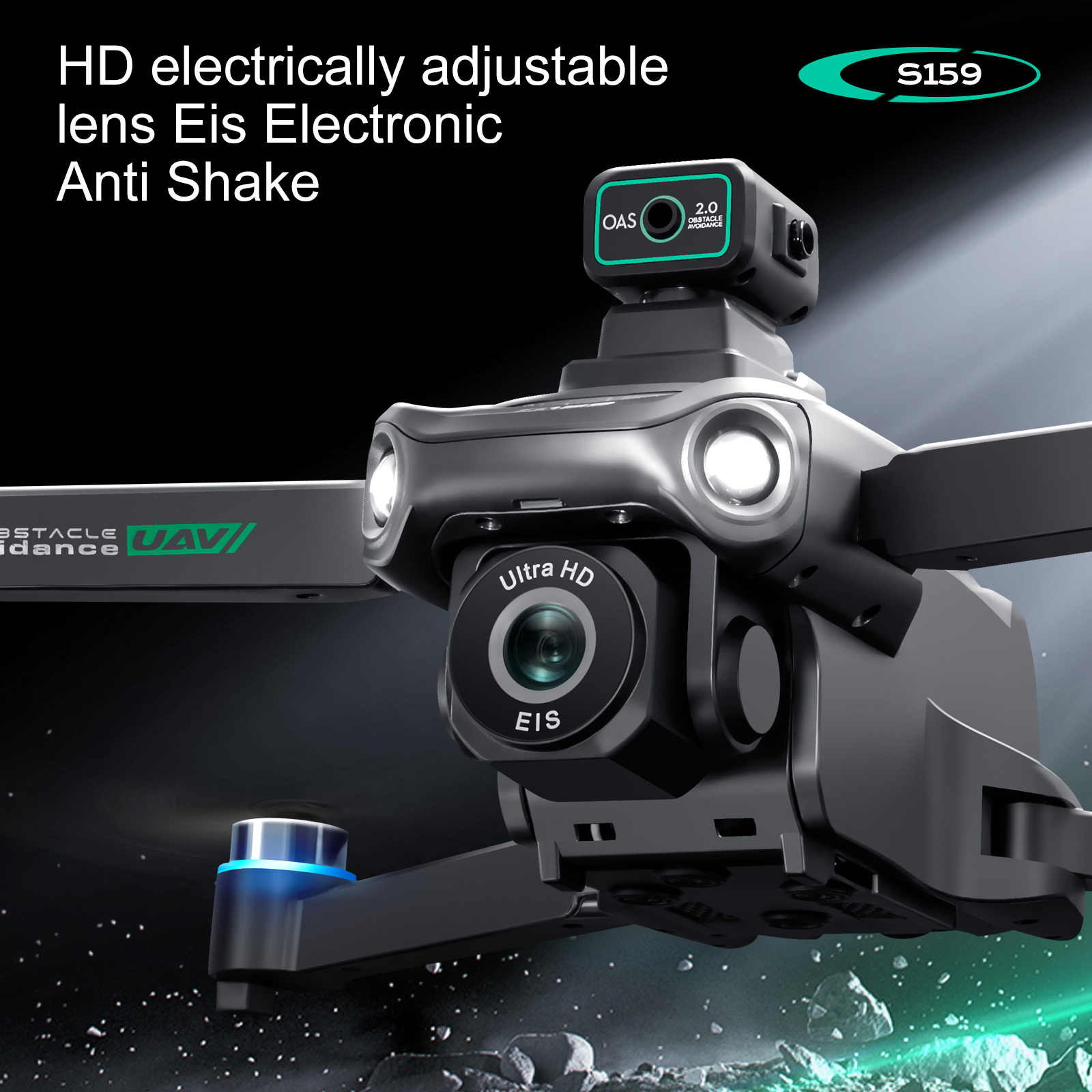 S159 GPS Drone 4K Profesional  - Drone Gps Mount ulasan dan harga